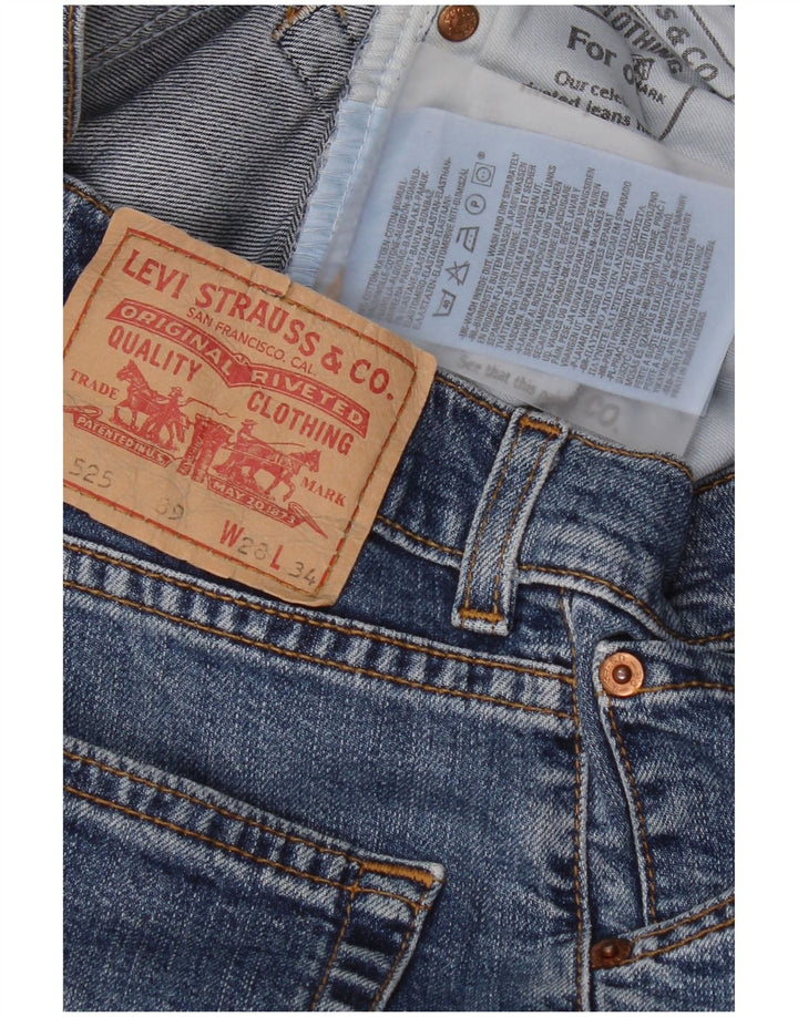 Blugi Levi's 525 Bootcut W28 L30 Bumbac albastru