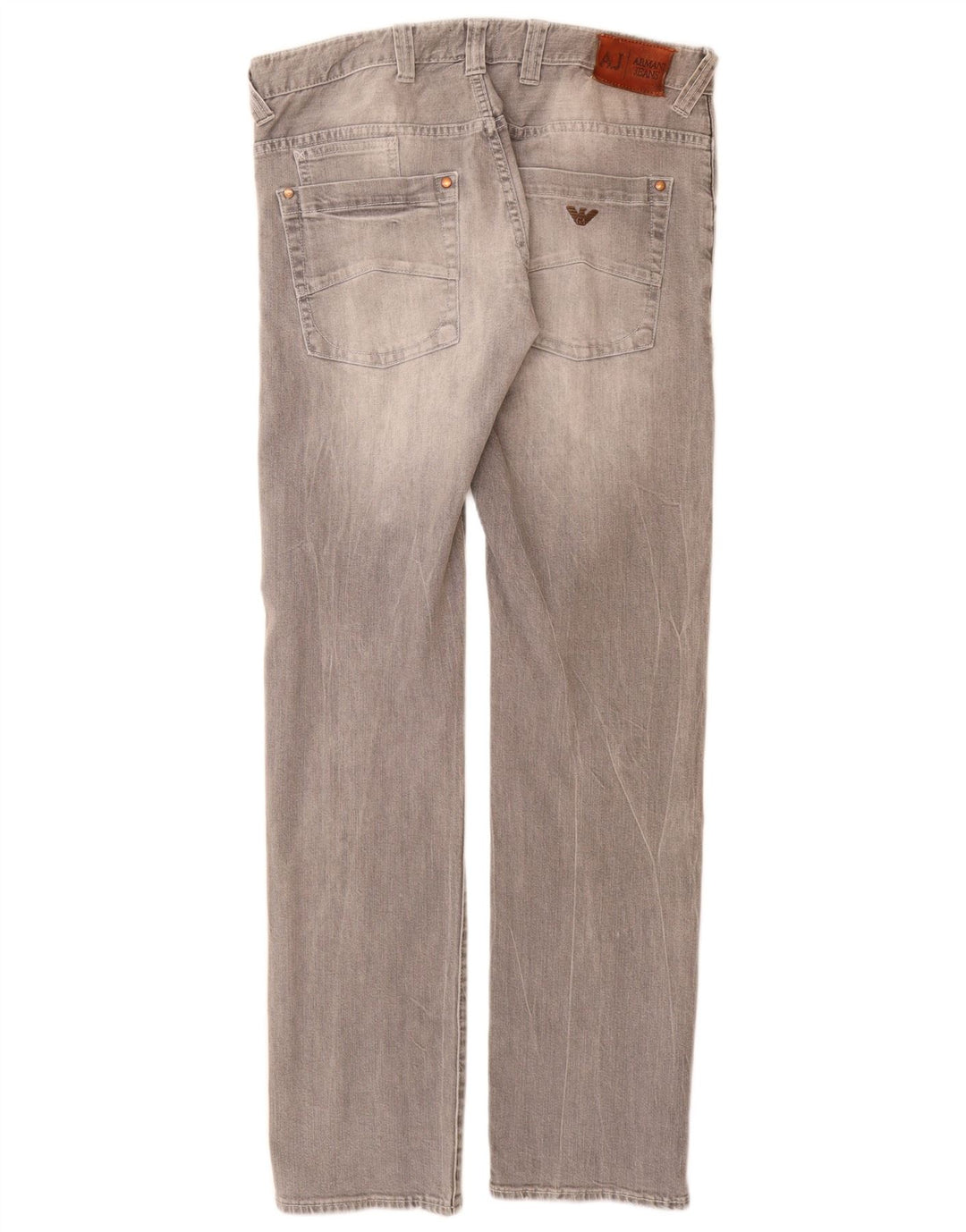 Blugi Slim Bărbați ARMANI W32 L33 Bumbac Gri