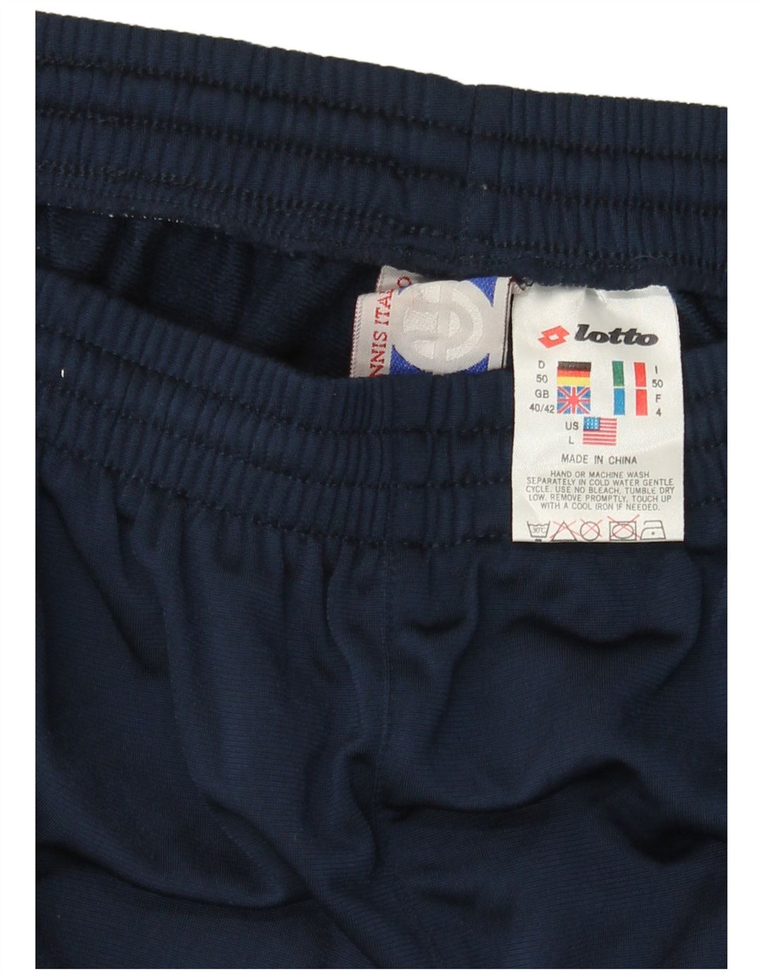 Pantaloni de trening LOTTO pentru bărbați Marea Britanie 40/42 Poliester mare bleumarin