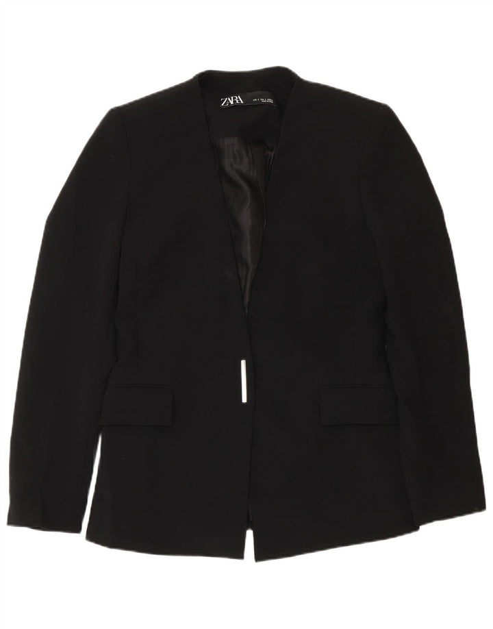 Blazer pentru femei Zara UK 10 Small Black