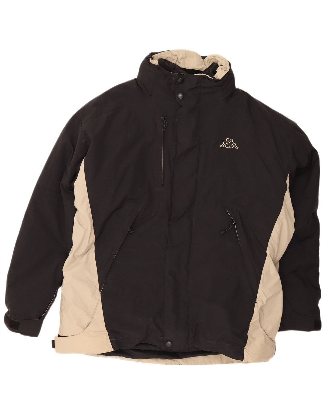 Jachetă de vânt pentru bărbați KAPPA loose fit UK 40, mare, negru, color block