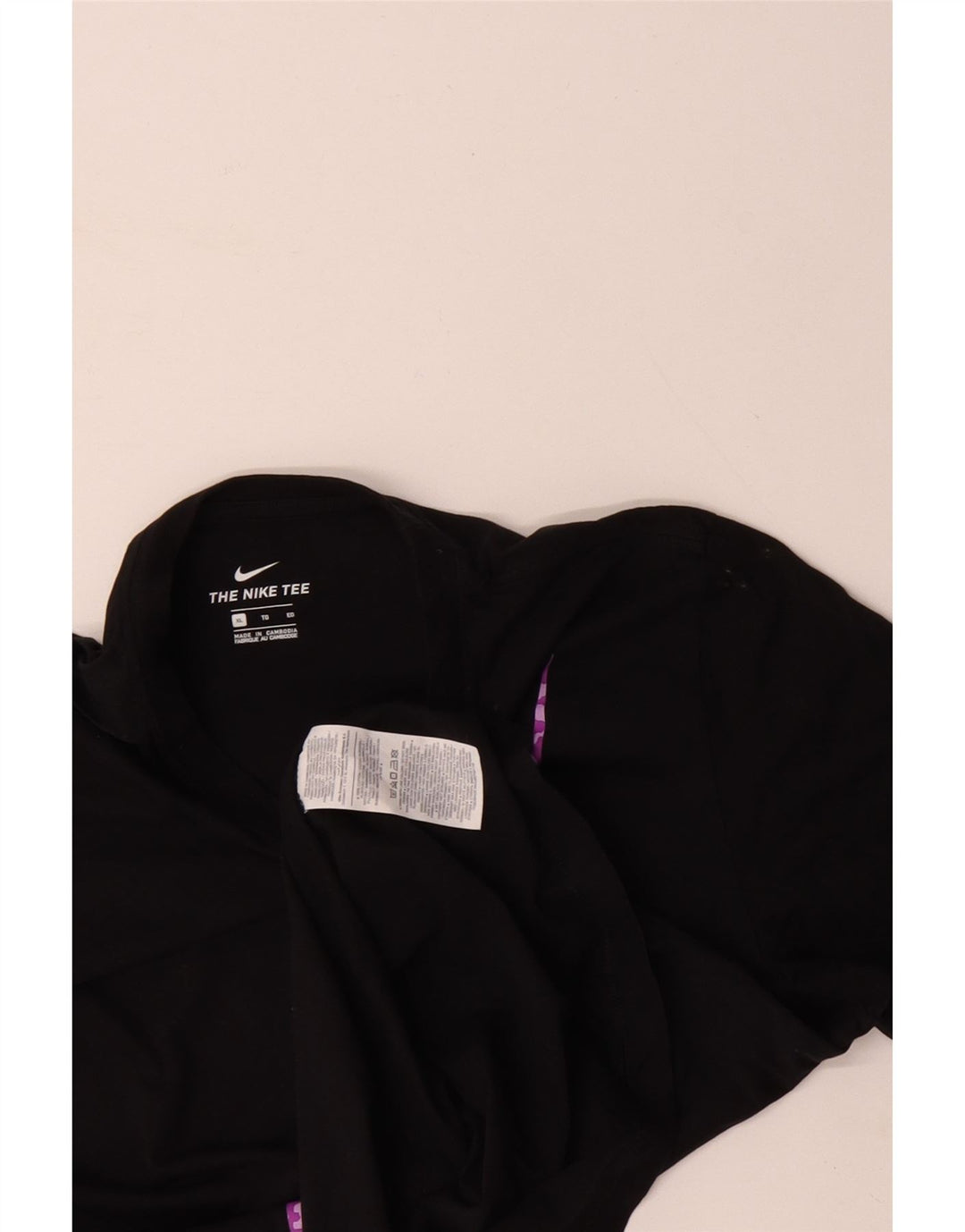 Tricou grafic pentru bărbați NIKE Top XL bumbac negru