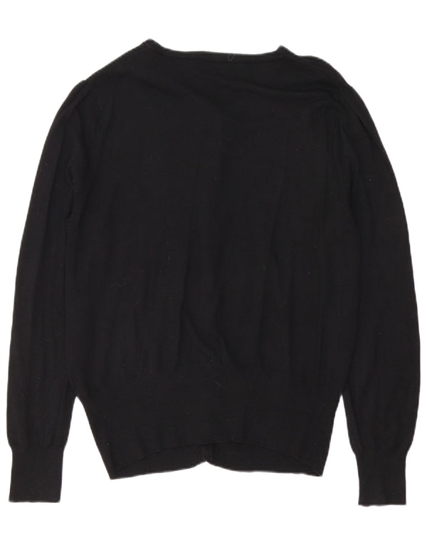 Pulover cardigan pentru femei Marks & Spencer UK 16 Large Black