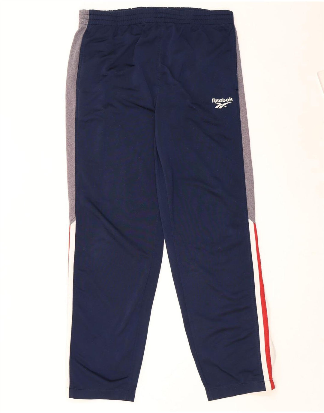 Pantaloni de trening pentru bărbați Reebok, mari, albastru, poliester color bloc