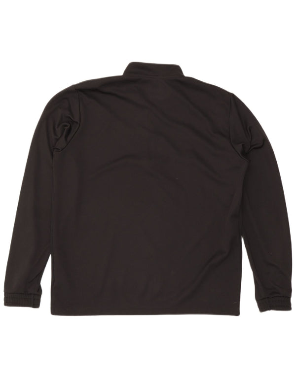 Trening pentru bărbați Aeroready, cu fermoar, cu pulover, XL, poliester negru