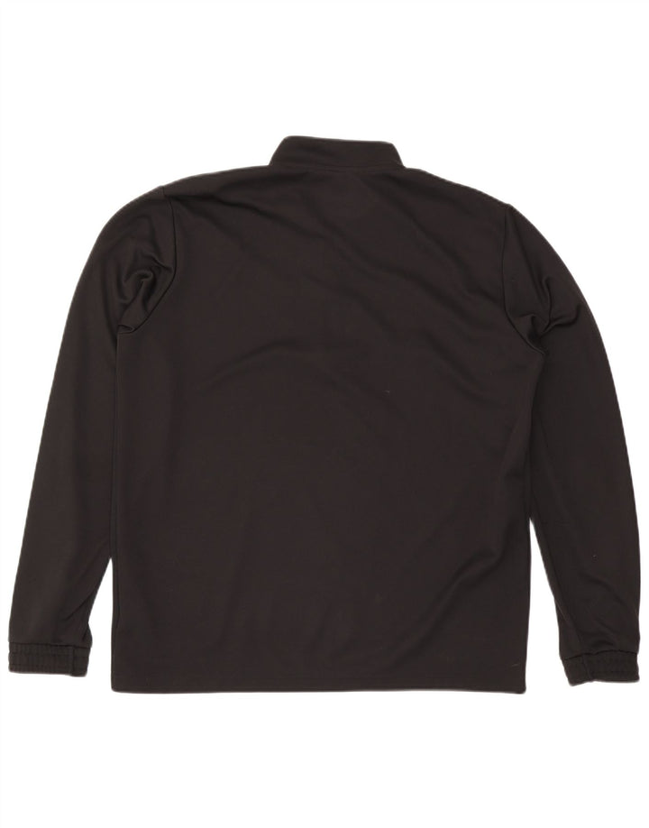 Trening pentru bărbați Aeroready, cu fermoar, cu pulover, XL, poliester negru