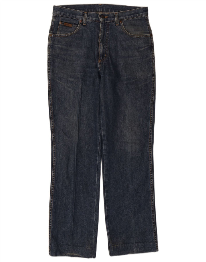 Blugi drepti pentru bărbați Wrangler W32 L32 bumbac bleumarin