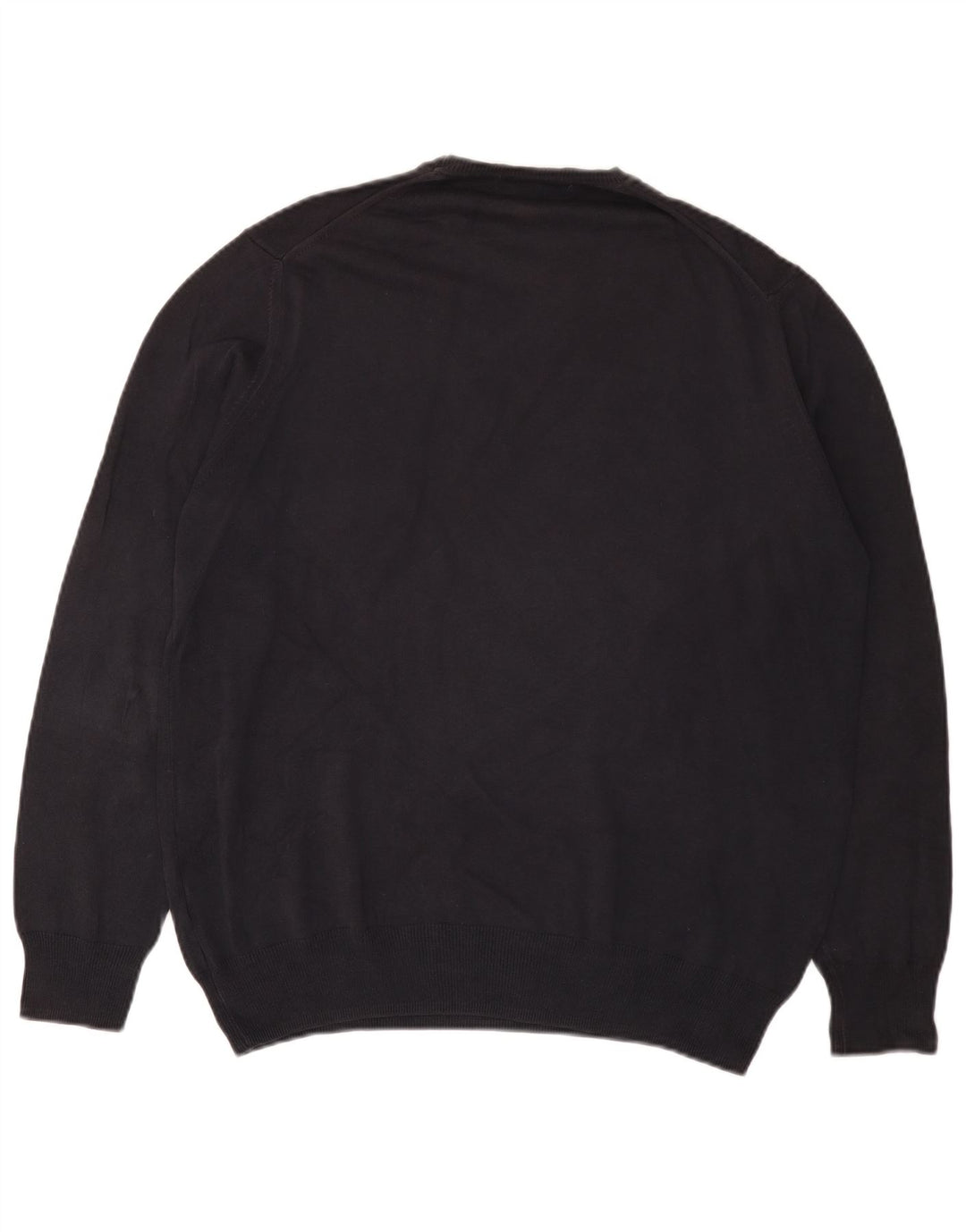 Pulover pentru bărbați Zara, cu decolteu, XL, negru