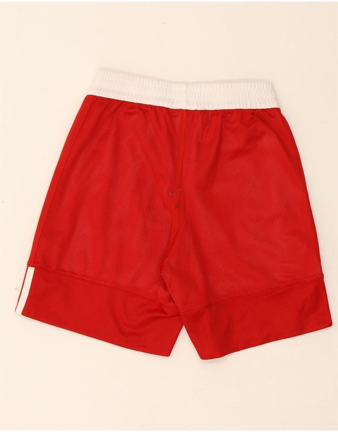 Pantaloni scurți sport pentru băieți Adidas 9-10 ani, roșu, poliester