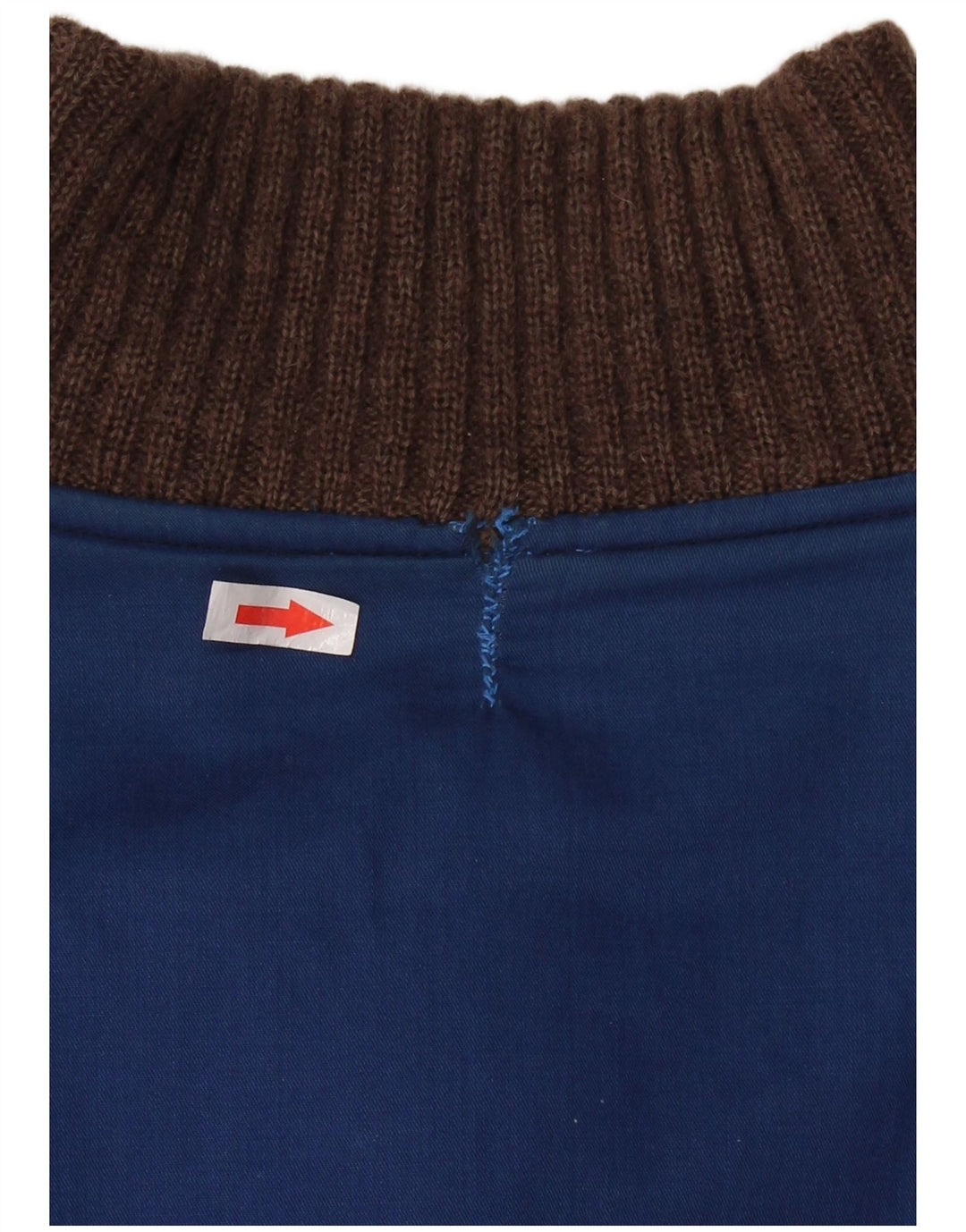 Pulover cardigan reversibil pentru bărbați VINTAGE XL maro Fair Isle