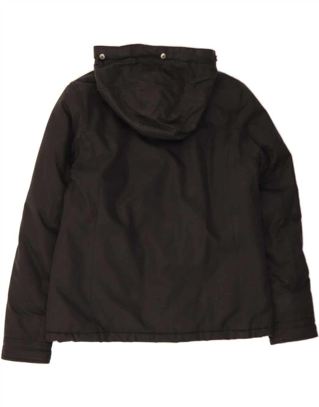 WOOLRICH Womens Hooded Bomber Jacket UK 20 2XL Black Vintage Woolrich and Second-Hand Woolrich from Messina Hembry 