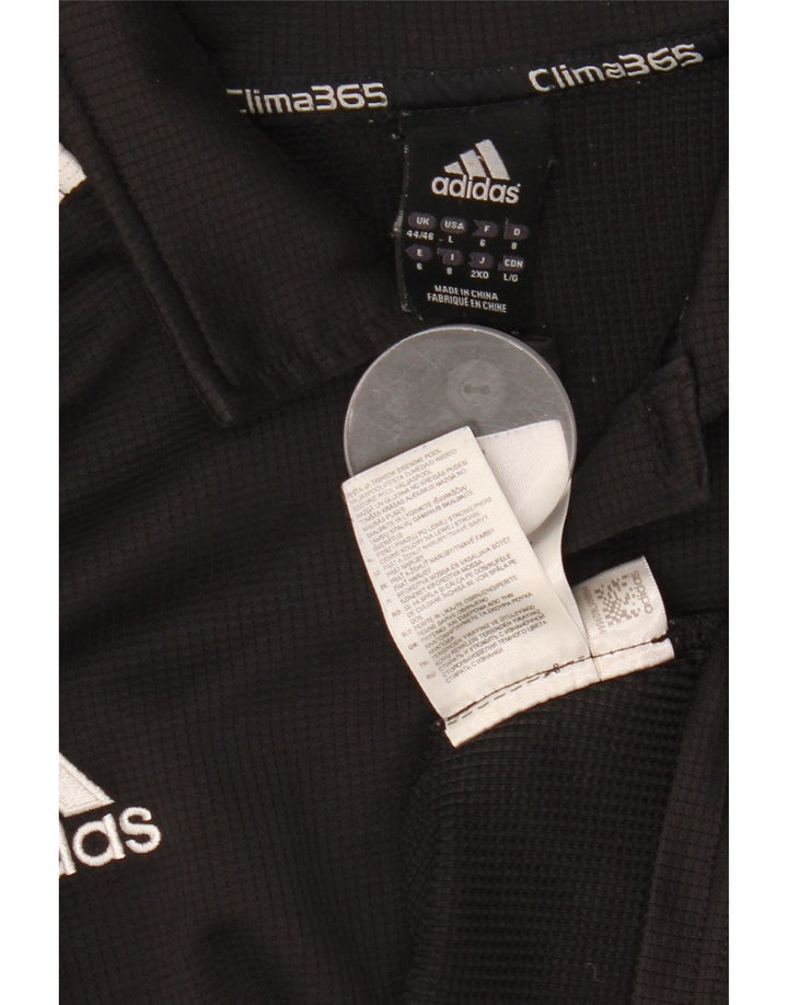 Tricou polo ADIDAS Noua Zeelandă pentru bărbați Marea Britanie 44/46, mare, negru