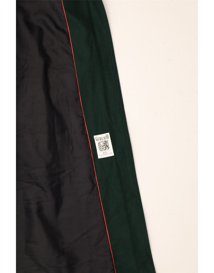 TRACHTEN GERLACH Womens Overcoat EU 42 Large Black Wool Vintage Trachten Gerlach and Second-Hand Trachten Gerlach from Messina Hembry 
