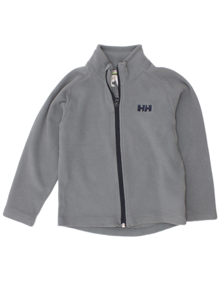 Jachetă fleece pentru băieți Helly Hansen 6-7 ani poliester gri