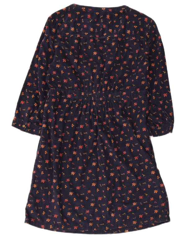 Rochie teacă pentru femei Fat Face cu mâneci 3/4 UK 12 Medium Bleumarin Floral