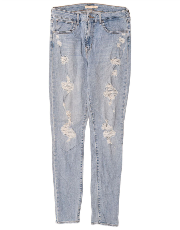 Blugi skinny cu talie înaltă 721 pentru femei LEVI'S W31 L30 bumbac albastru