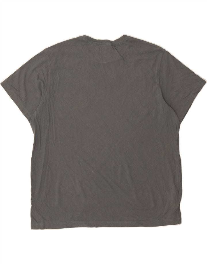 EDDIE BAUER Mens Graphic T-Shirt Top XL Grey Cotton Vintage Eddie Bauer and Second-Hand Eddie Bauer from Messina Hembry 