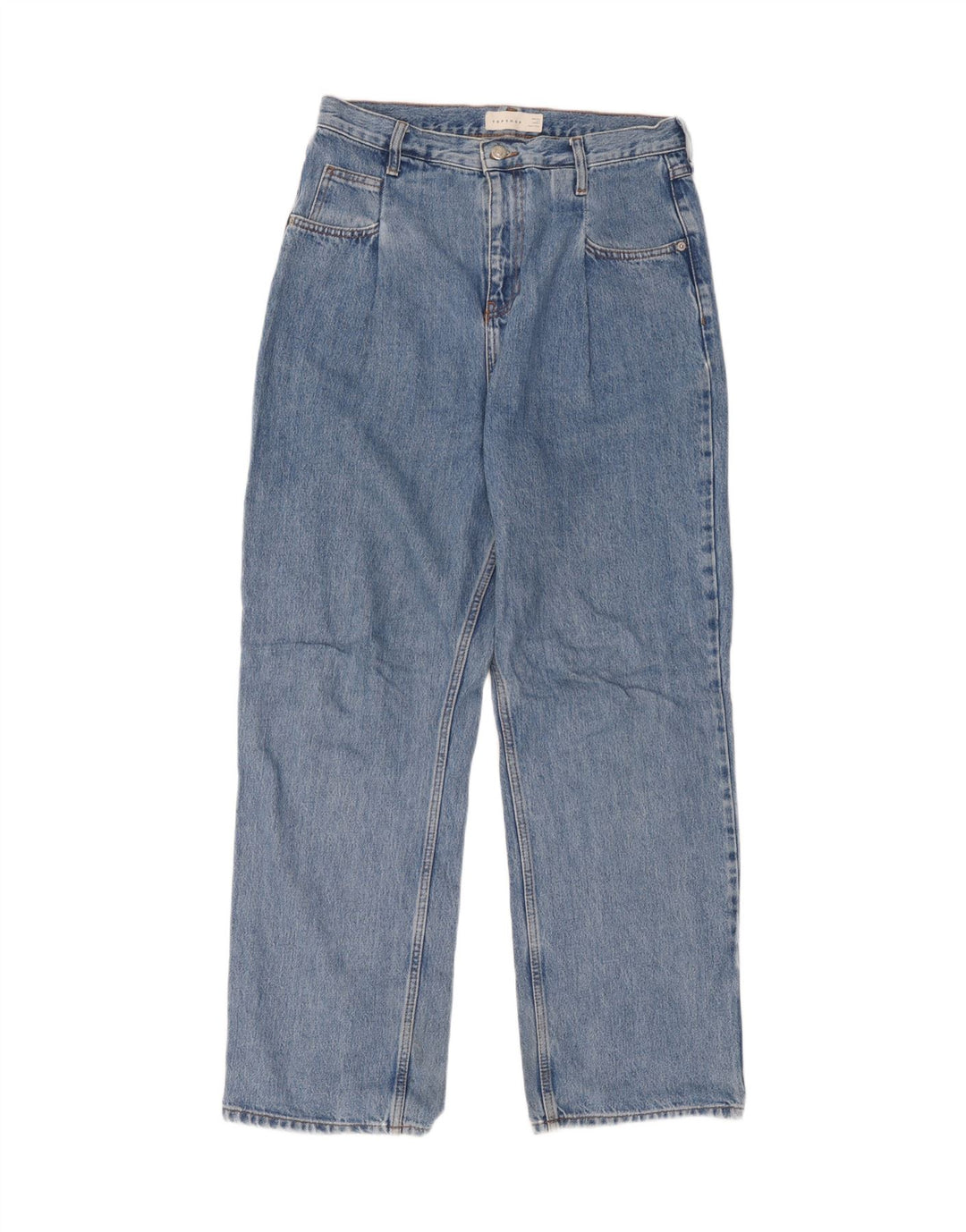Blugi drepti pentru femei Topshop L30 L32 Poliester albastru