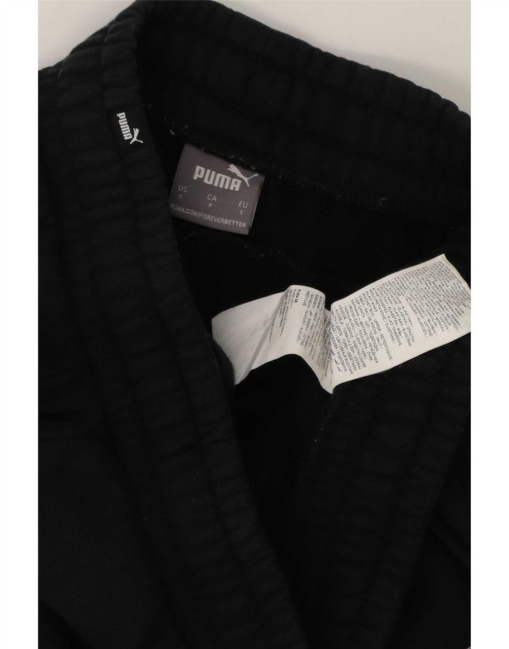 Pantaloni de trening Puma pentru bărbați Pantaloni de jogging Mici Bumbac Negru