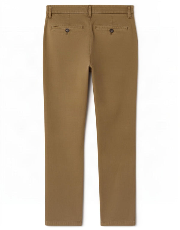 Pantaloni chino slim pentru bărbați Marks & Spencer L32 L29 bumbac kaki