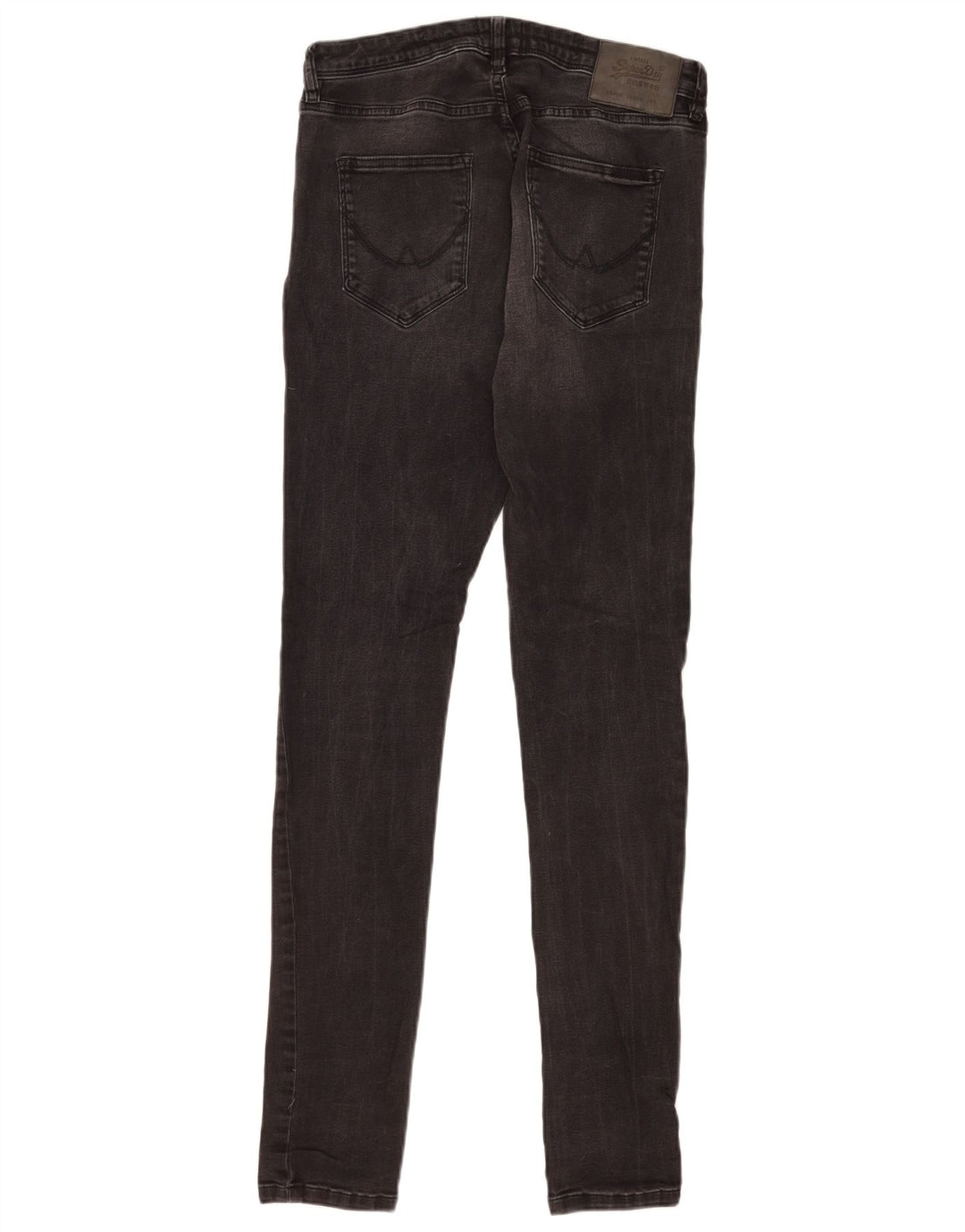 Blugi skinny pentru femei Superdry W32 L34 bumbac gri