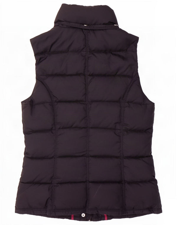 Tommy Hilfiger Womens Padded Gilet UK 6 XS Black Polyester