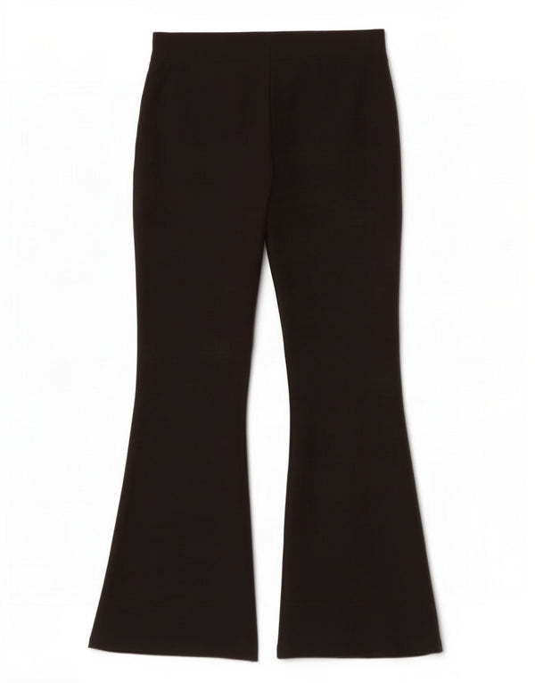 Marks & Spencer Pantaloni casual Flare pentru femei UK 12 Medium W30 L28 Negru