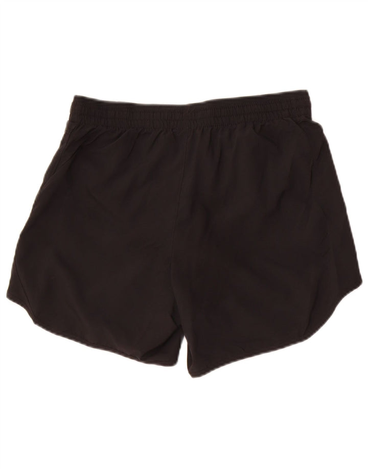 Pantaloni scurți sport Nike Dri Fit pentru femei UK 10 Small Negru Poliester