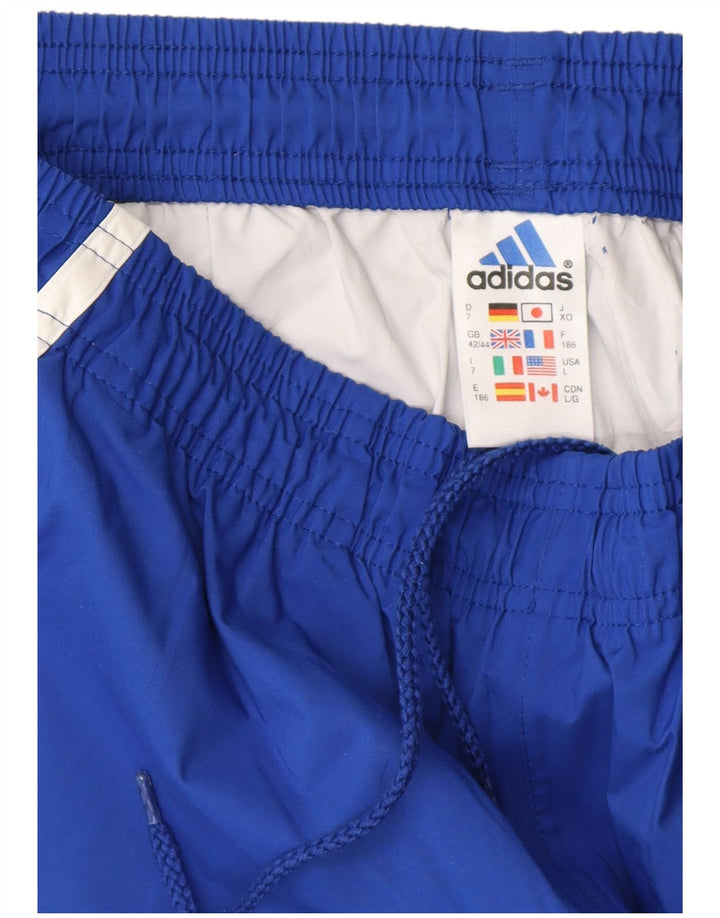 Pantaloni de trening Adidas pentru bărbați Marea Britanie 42/44 Poliester albastru mare