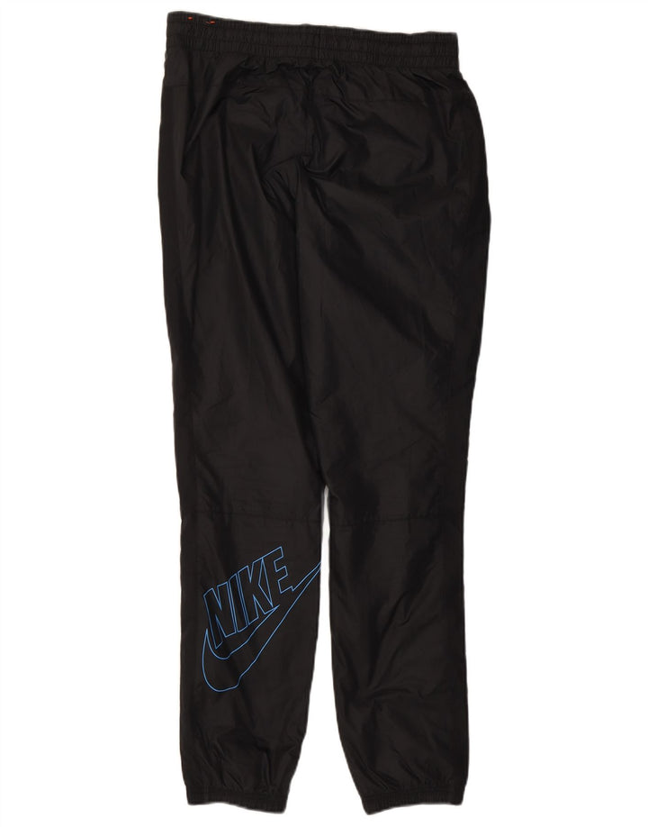 Pantaloni de trening cu grafic pentru femei Nike Pantaloni de jogging UK 14 Medium Negru