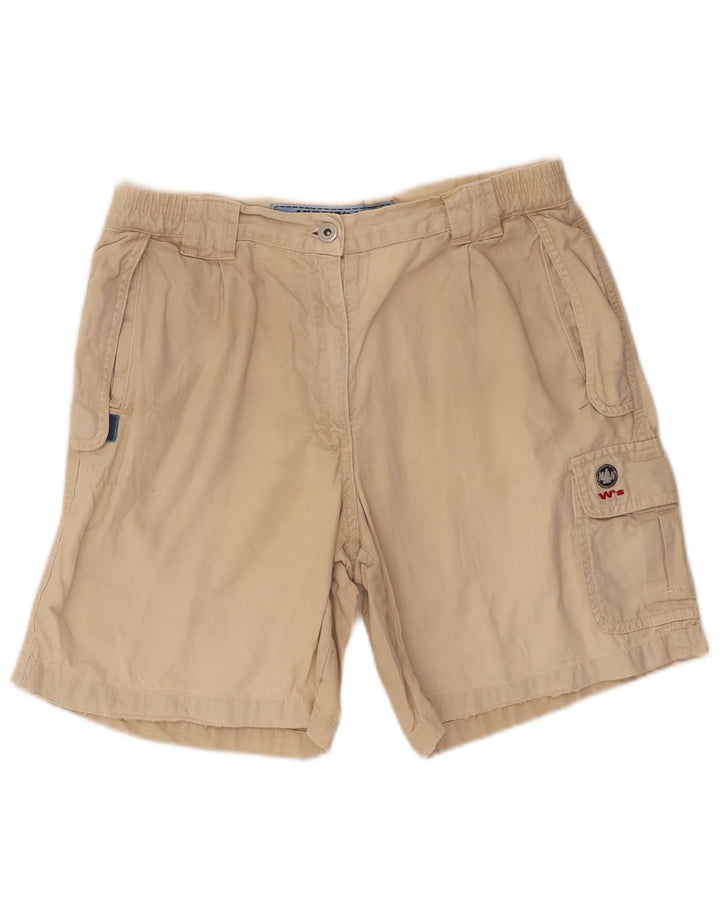 Murphy & Nye Pantaloni scurti cargo pentru femei W33, bumbac, bej, mari