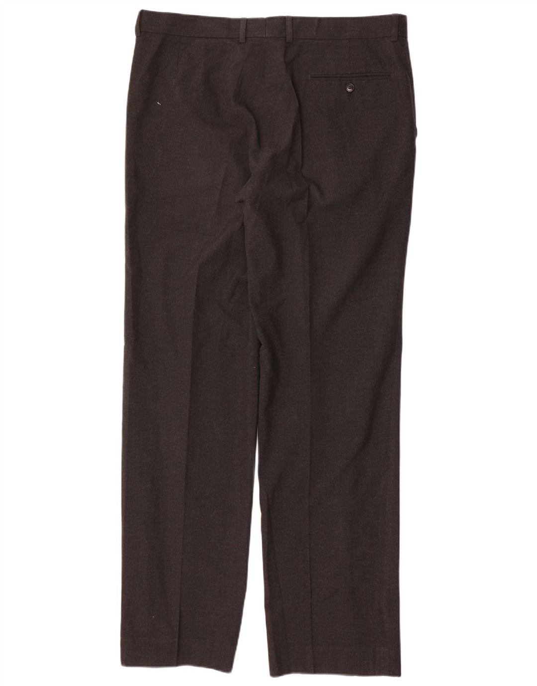 Marks & Spencer Pantaloni drepți pentru bărbați L36 L33 Poliester gri