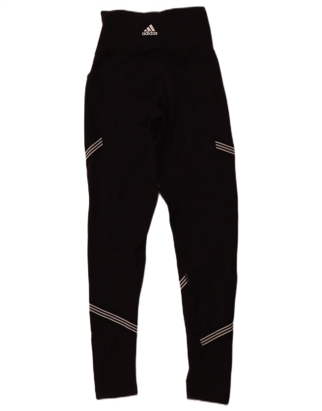 Leggings Climalite ADIDAS pentru femei UK 6 XS poliester cu dungi negre