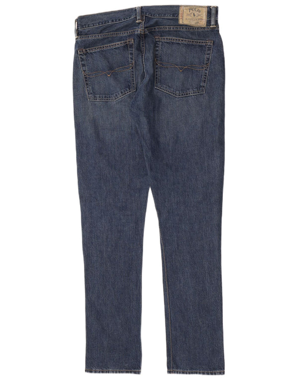 Blugi skinny pentru bărbați Polo Ralph Lauren W32 L34 Bumbac albastru