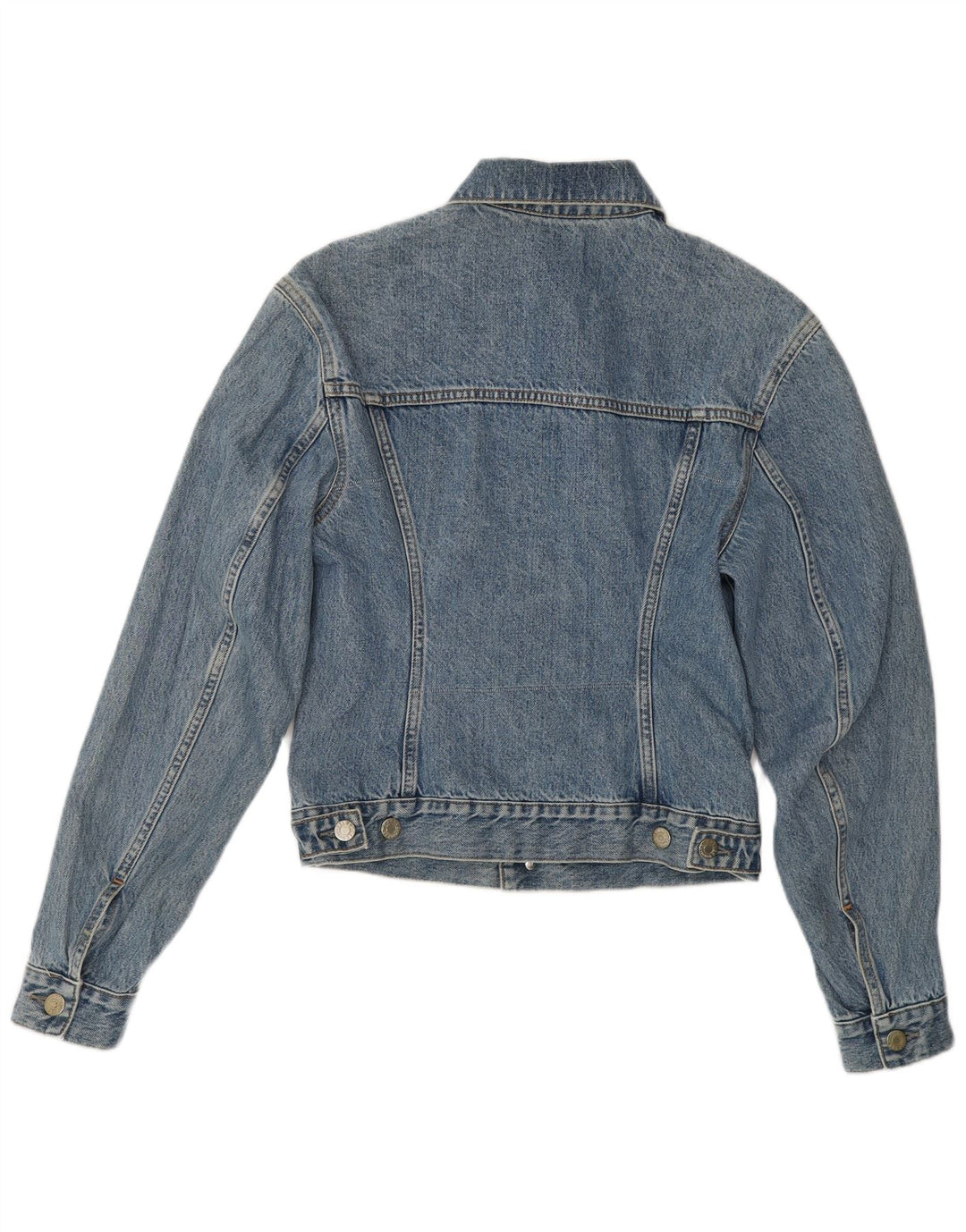 Jachetă de blugi pentru femei Helmut Lang UK 8 Small Blue Bumbac