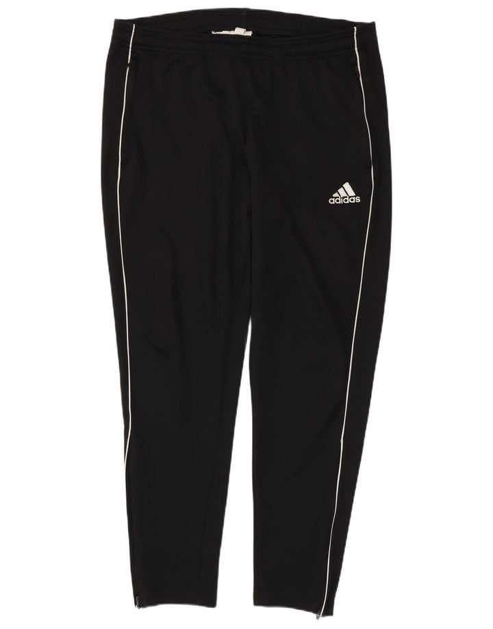 Pantaloni de trening ADIDAS pentru bărbați, mari, negru, poliester