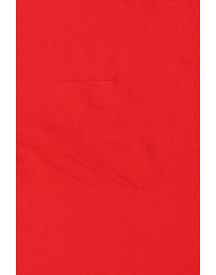 Tricou Adidas Climalite pentru bărbați Top mare, roșu, poliester color bloc
