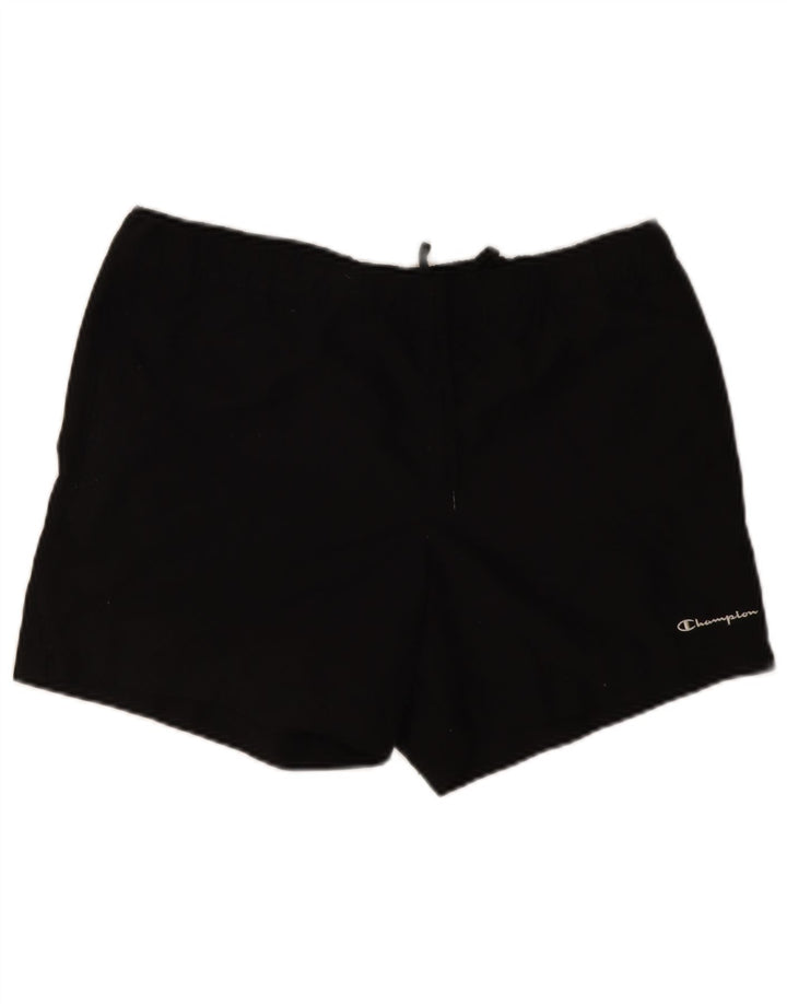 Pantaloni scurți sport Champion pentru bărbați, mari, negru, poliester