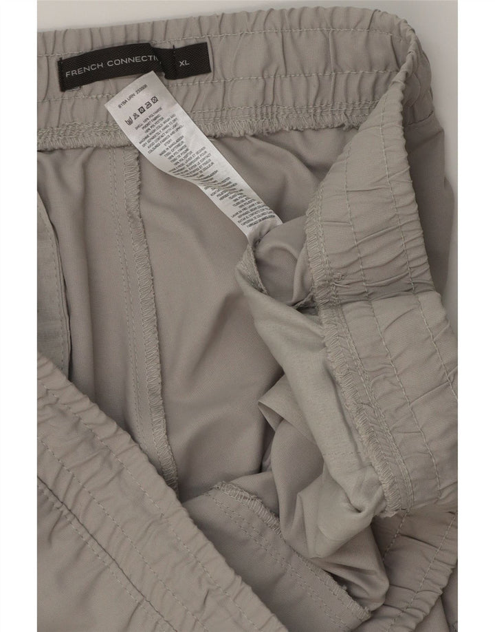 FRENCH CONNECTION Joggeri pentru bărbați Pantaloni cargo XL W38 L29 Gri Poliester