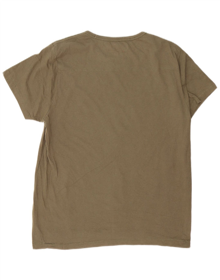 Tricou pentru bărbați French Connection Top XL Kaki Bumbac