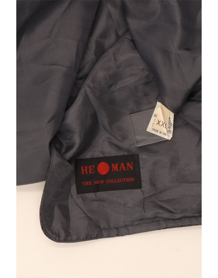 Vestă Vintage pentru bărbați 2XL Lână gri