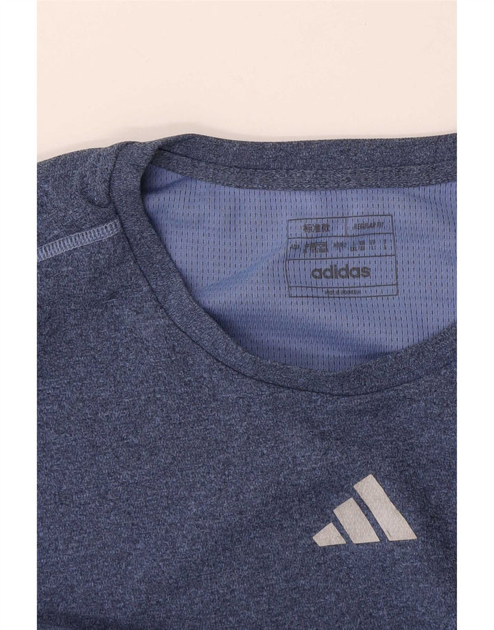 Tricou Adidas Aeroready Regular Fit Top Large Blue