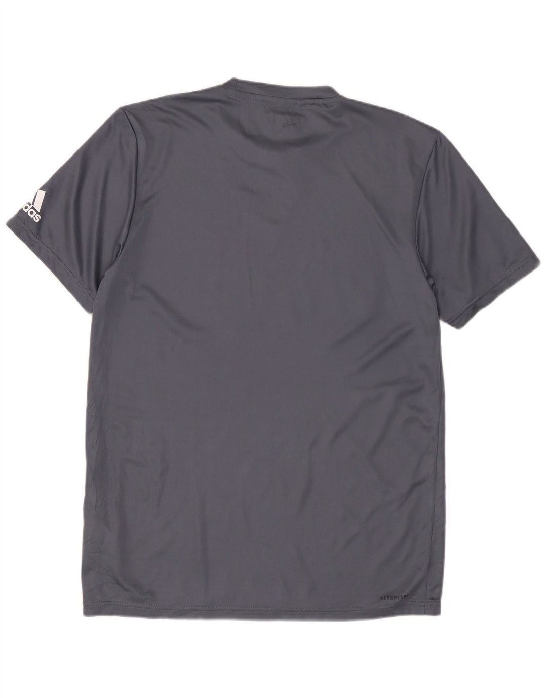 Tricou grafic Longwood ADIDAS pentru bărbați Top mic, gri, poliester