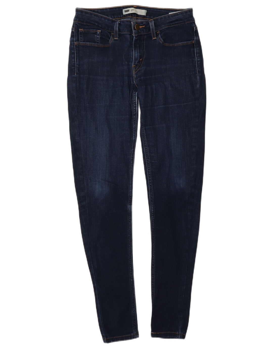 Blugi skinny de damă LEVI'S W27 L30 bumbac albastru