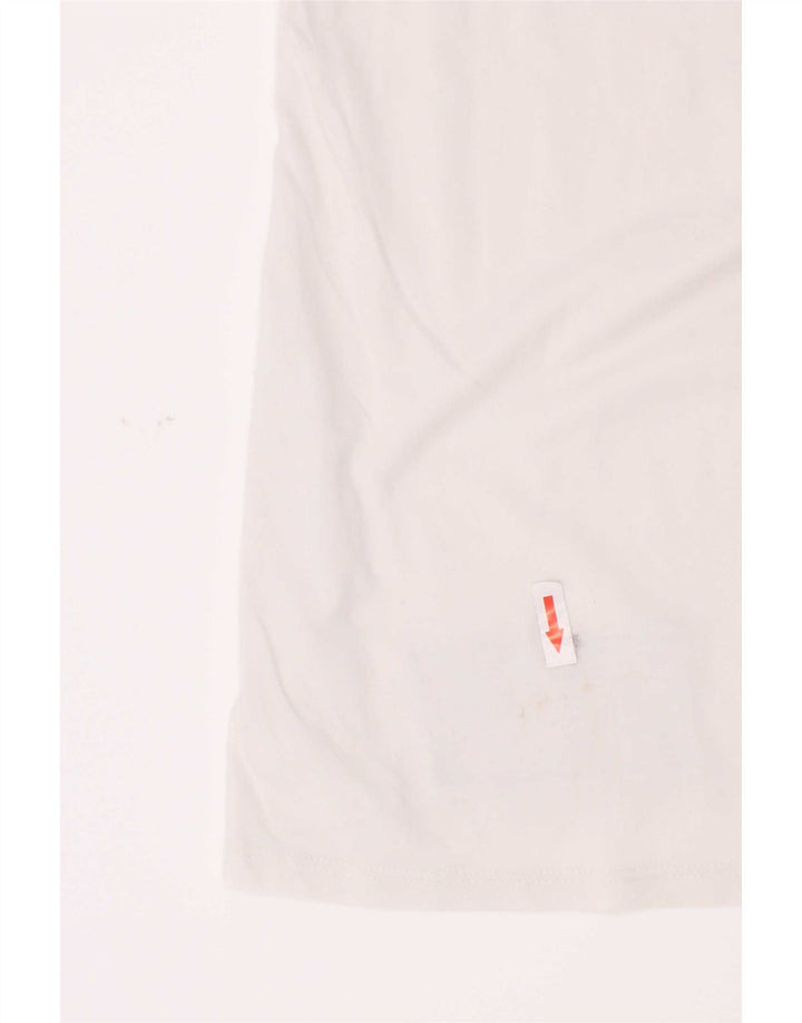 Tricou grafic Guess Boys Top 13-14 ani alb