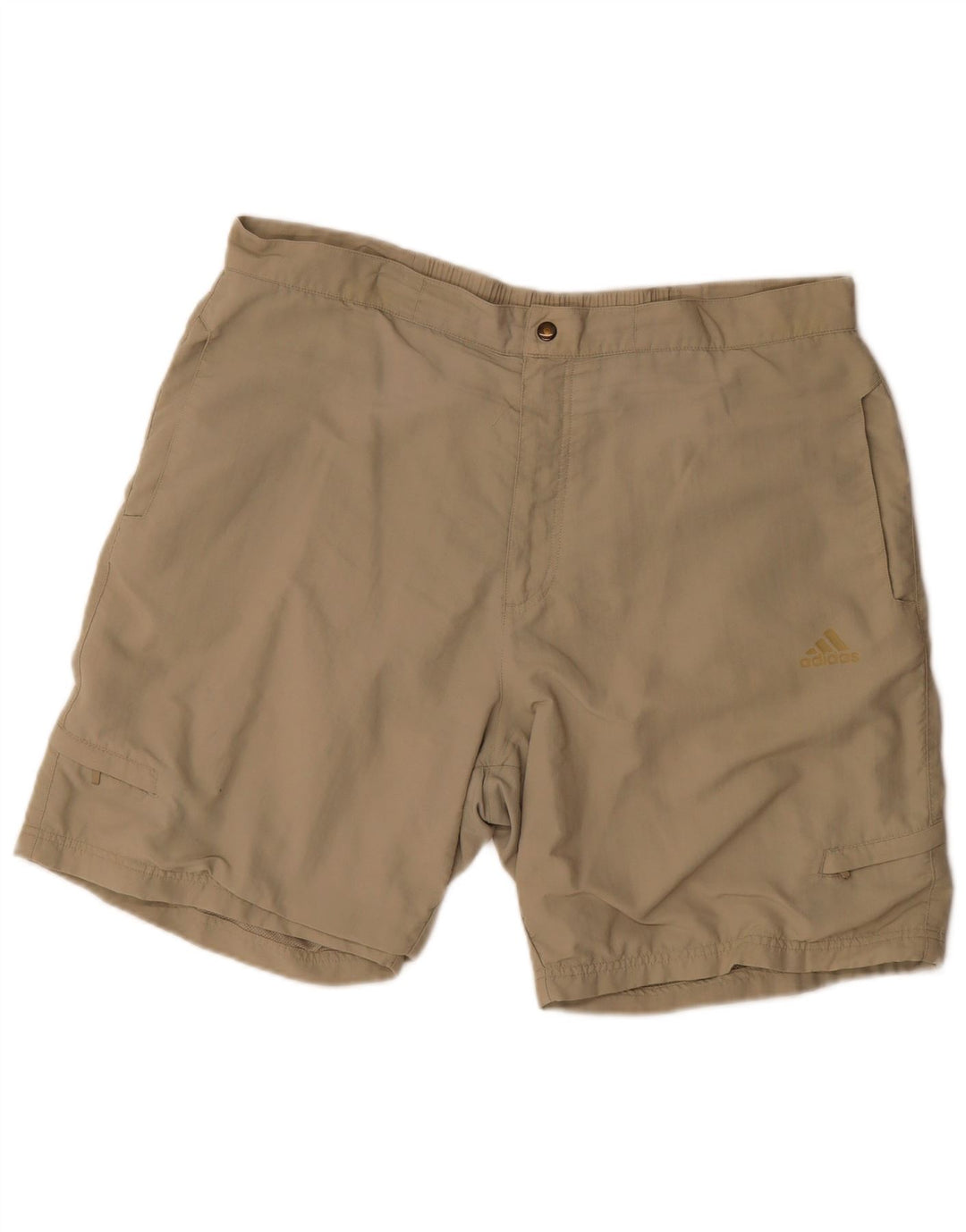 Pantaloni scurți pentru bărbați Adidas Cargo XL W38 Bej Poliamidă