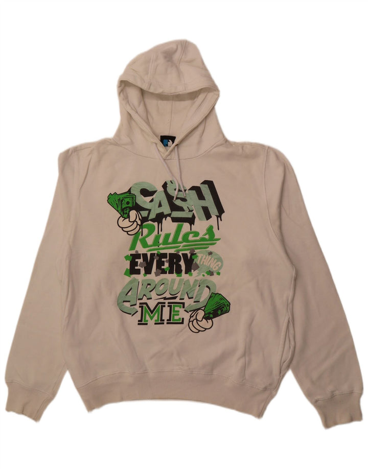 SNEAKER FREAK  Mens Graphic Hoodie Jumper 2XL White