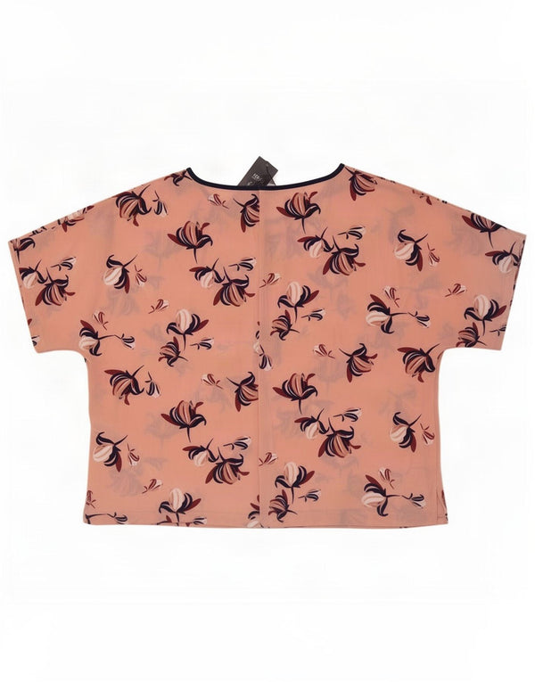 Bluză pentru femei Marks & Spencer, UK 16, mare, roz, poliester floral