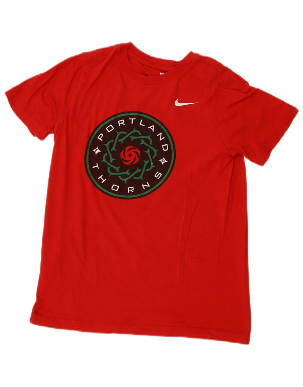 Tricou cu grafic Portland Thorns Nike pentru femei Top UK 14 Large Red