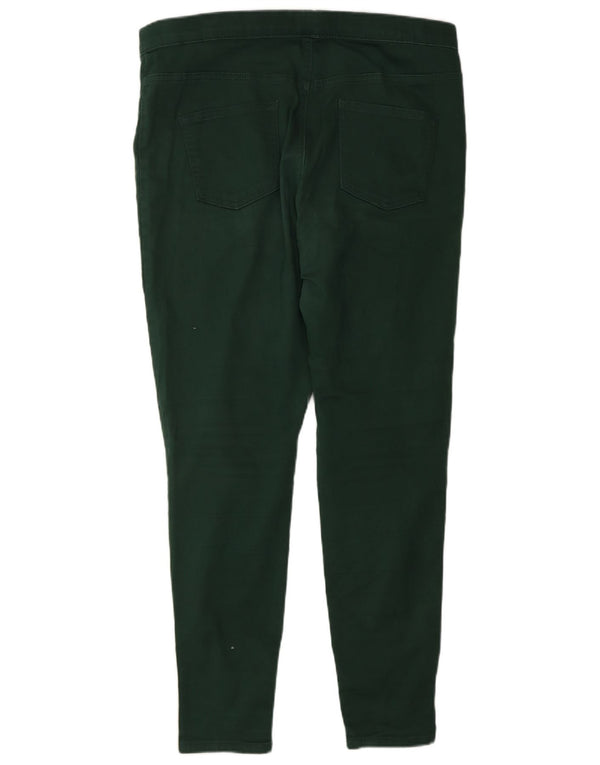 Blugi jegging pentru femei Marks & Spencer UK 16 mare W32 L30 bumbac verde